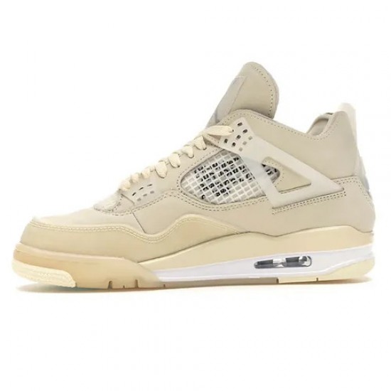 Air Jordan 4 Retro Blanco roto Vela